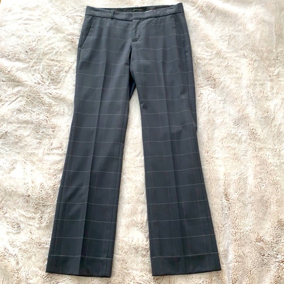 Banana Republic Logan windowpane wool pants - Picture 1 of 12